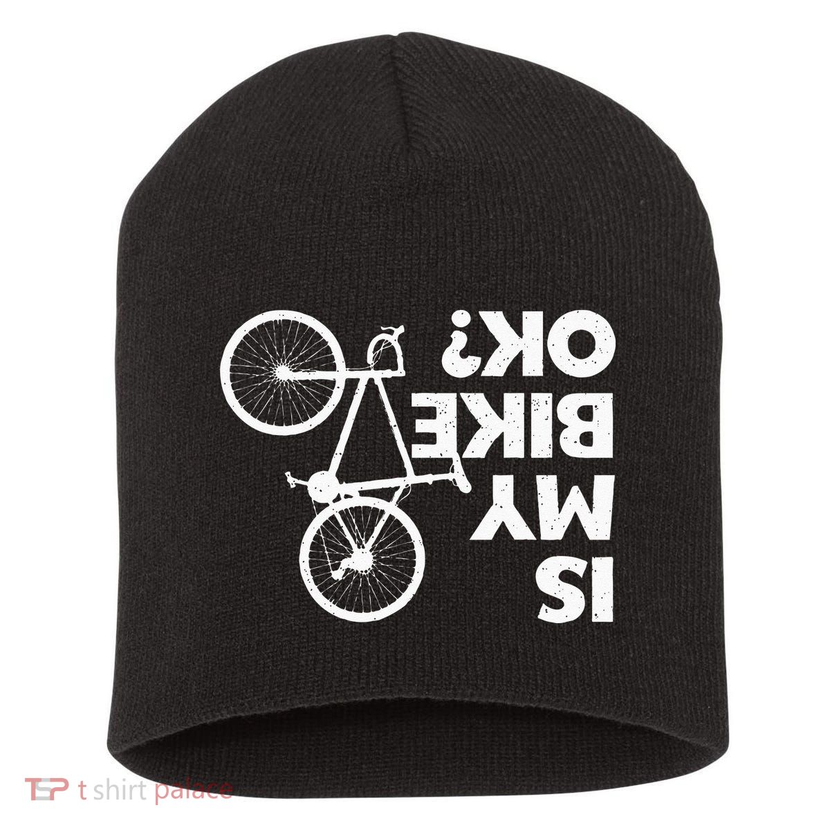 Funny Cycling For Men Women Bicycle Cyclist Bike Riding Short Acrylic Beanie