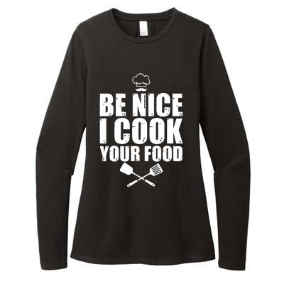 Funny Chef For Men Women Cook Pastry Chef Culinary Cooking Womens CVC Long Sleeve Shirt