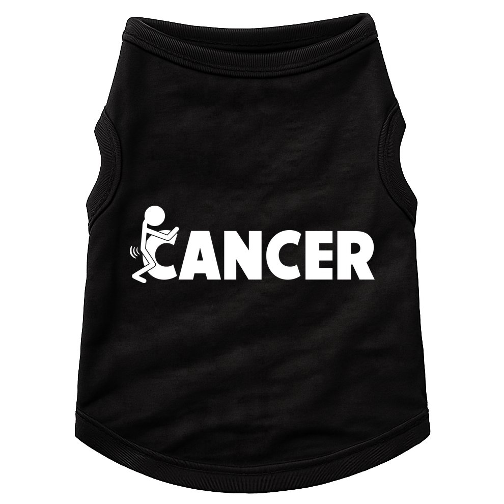 Fuck Cancer | Fuck Off Cancer | Cancer Sucks Funny Doggie Tank