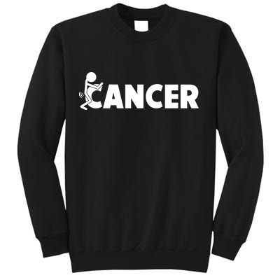 Fuck Cancer | Fuck Off Cancer | Cancer Sucks Funny Sweatshirt