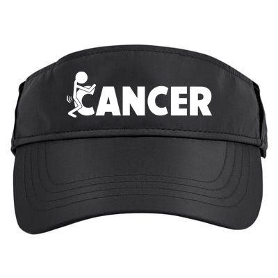 Fuck Cancer | Fuck Off Cancer | Cancer Sucks Funny Adult Drive Performance Visor
