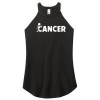 Fuck Cancer | Fuck Off Cancer | Cancer Sucks Funny Women's Perfect Tri Rocker Tank