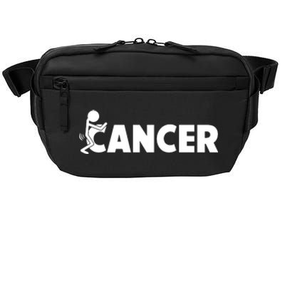 Fuck Cancer | Fuck Off Cancer | Cancer Sucks Funny Crossbody Pack