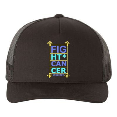 Fight Cancer Yupoong Adult 5-Panel Trucker Hat