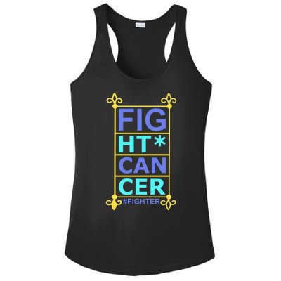 Fight Cancer Ladies PosiCharge Competitor Racerback Tank