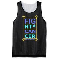 Fight Cancer Mesh Reversible Basketball Jersey Tank