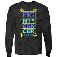 Fight Cancer Tie-Dye Long Sleeve Shirt