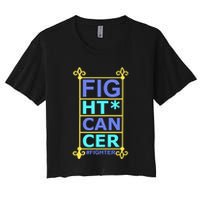 Fight Cancer Women's Crop Top Tee