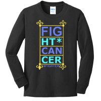 Fight Cancer Kids Long Sleeve Shirt