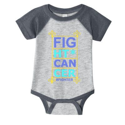 Fight Cancer Infant Baby Jersey Bodysuit