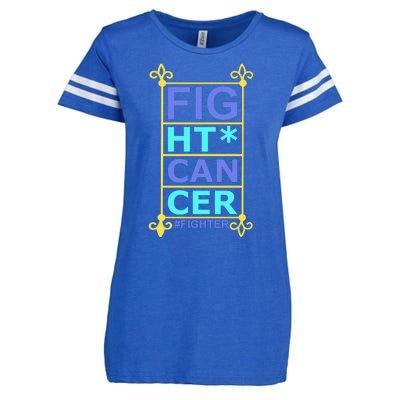 Fight Cancer Enza Ladies Jersey Football T-Shirt