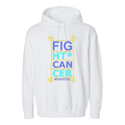 Fight Cancer Garment-Dyed Fleece Hoodie