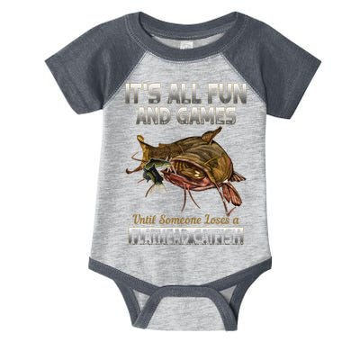 Flathead Catfish Fishing Freshwater Fish Gift Infant Baby Jersey Bodysuit