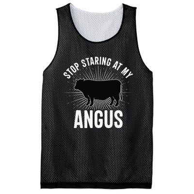 Funny Cow Farmer Rasing Cattle Dairy Farming Angus Cows Mesh Reversible Basketball Jersey Tank