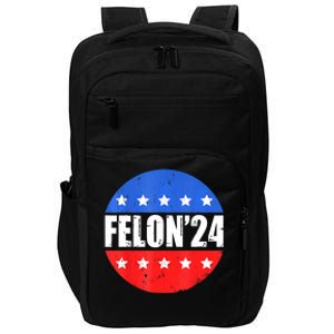 Felon24 Convicted Felon Funny Pro Trump 2024 Impact Tech Backpack