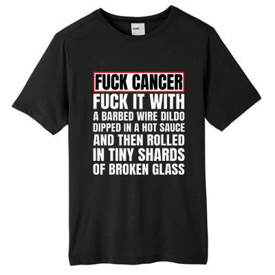 Fuck Cancer Tall Fusion ChromaSoft Performance T-Shirt