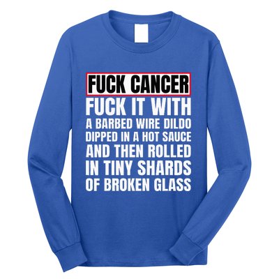 Fuck Cancer Long Sleeve Shirt