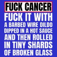 Fuck Cancer 16 in Basic Backpack