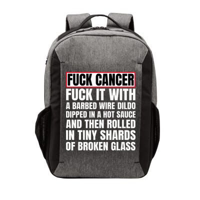 Fuck Cancer Vector Backpack