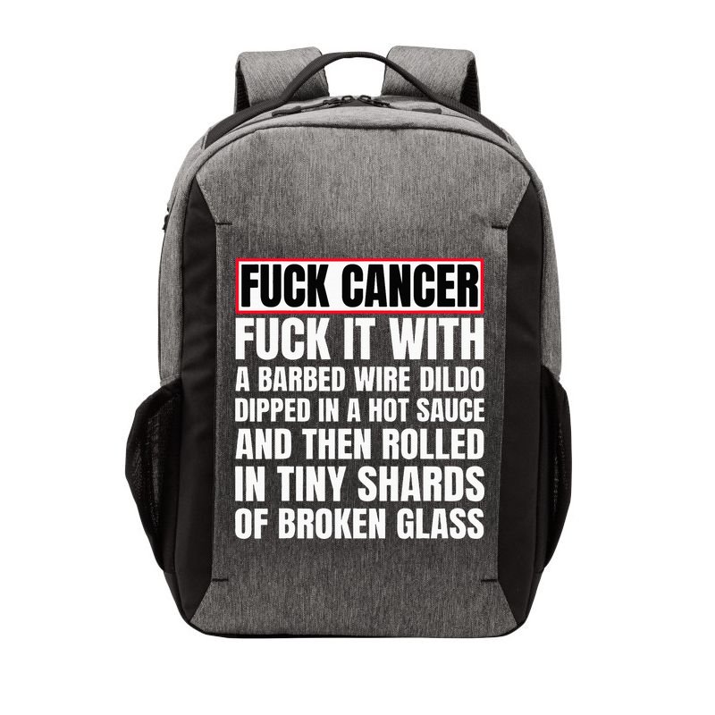 Fuck Cancer Vector Backpack