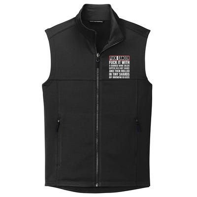 Fuck Cancer Collective Smooth Fleece Vest