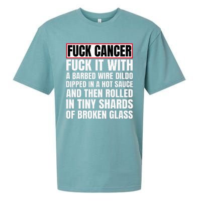 Fuck Cancer Sueded Cloud Jersey T-Shirt