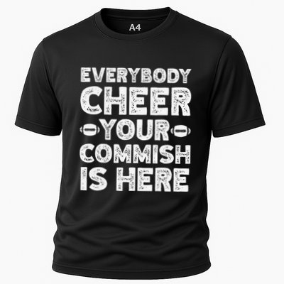 Funny Commish Fantasy Basketball Commissioner Sarcastic Performance Shirt