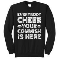 Funny Commish Fantasy Basketball Commissioner Sarcastic Sweatshirt