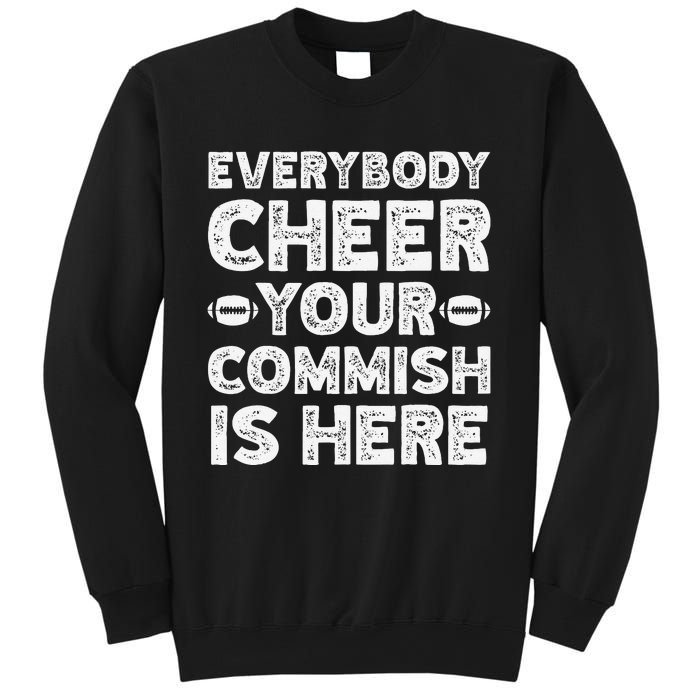 Funny Commish Fantasy Basketball Commissioner Sarcastic Sweatshirt