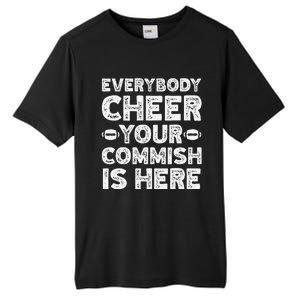 Funny Commish Fantasy Basketball Commissioner Sarcastic Tall Fusion ChromaSoft Performance T-Shirt