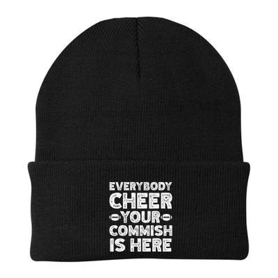 Funny Commish Fantasy Basketball Commissioner Sarcastic Beanie