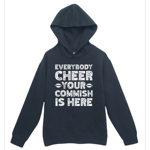 Funny Commish Fantasy Basketball Commissioner Sarcastic Urban Pullover Hoodie