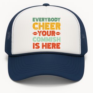 Funny Commish Fantasy Football Commissioner Sarcastic Trucker Hat