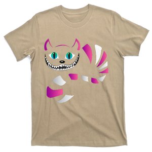 Funny Cheshire Faced Cat Funny Cats T-Shirt