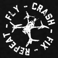 Fly Crash Fix Repeat Funny Fpv Drone Racing Quad Pilot Ladies PosiCharge Tri-Blend Wicking Tank