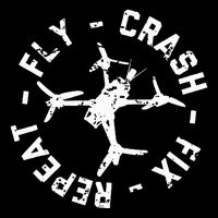 Fly Crash Fix Repeat Funny Fpv Drone Racing Quad Pilot Sustainable Bucket Hat