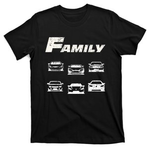 Fast Car Family Funny T-Shirt