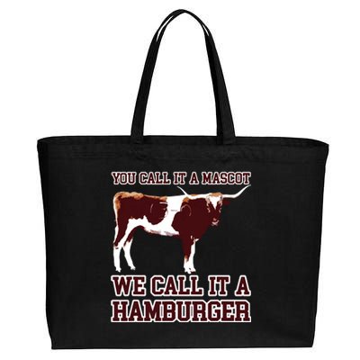 Funny Cow Cotton Canvas Jumbo Tote