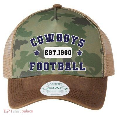 Funny Cowboys Football Est 1960 Legacy Tie Dye Trucker Hat