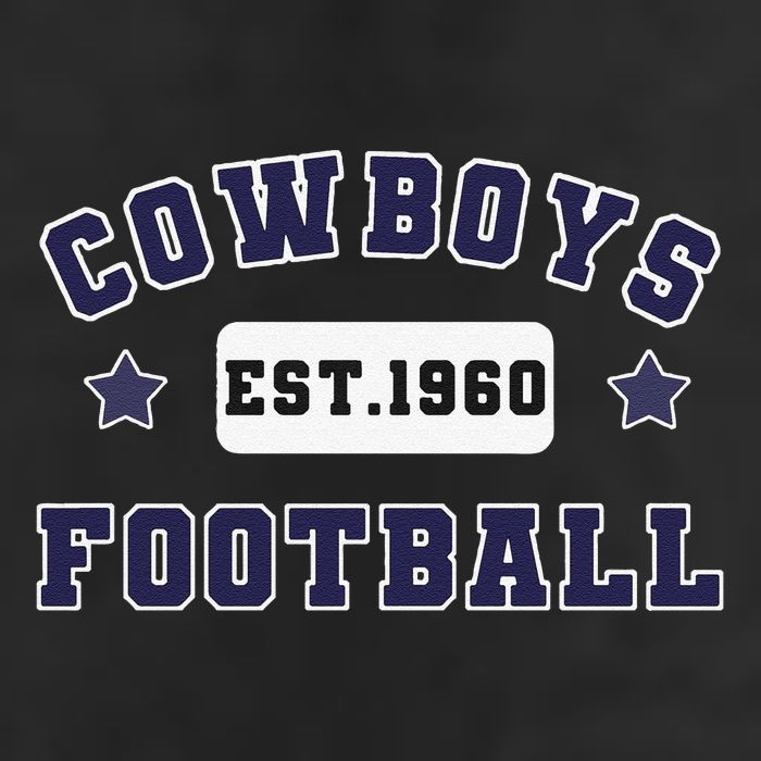 Funny Cowboys Football Est 1960 7 Panel Mesh Trucker Snapback Hat