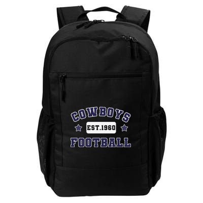 Funny Cowboys Football Est 1960 Backpack