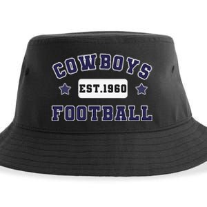 Funny Cowboys Football Est 1960 Sustainable Bucket Hat