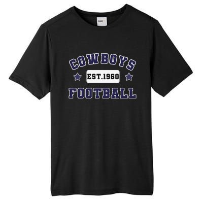 Funny Cowboys Football Est 1960 Tall Fusion ChromaSoft Performance T-Shirt