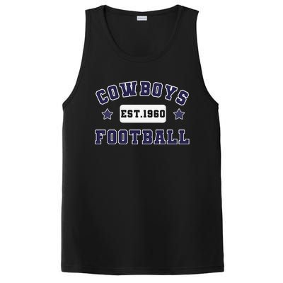 Funny Cowboys Football Est 1960 PosiCharge Competitor Tank