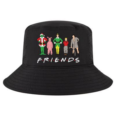 Friends Christmas Family Classic Movies Funny Cool Comfort Performance Bucket Hat