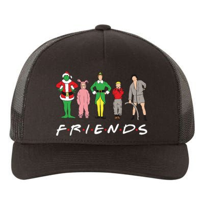 Friends Christmas Family Classic Movies Funny Yupoong Adult 5-Panel Trucker Hat