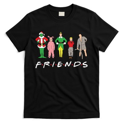 Friends Christmas Family Classic Movies Funny T-Shirt