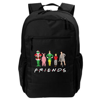Friends Christmas Family Classic Movies Funny Daily Commute Backpack