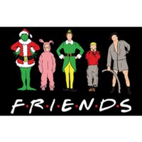 Friends Christmas Family Classic Movies Funny Bumper Sticker