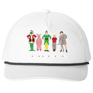 Friends Christmas Family Classic Movies Funny Snapback Five-Panel Rope Hat